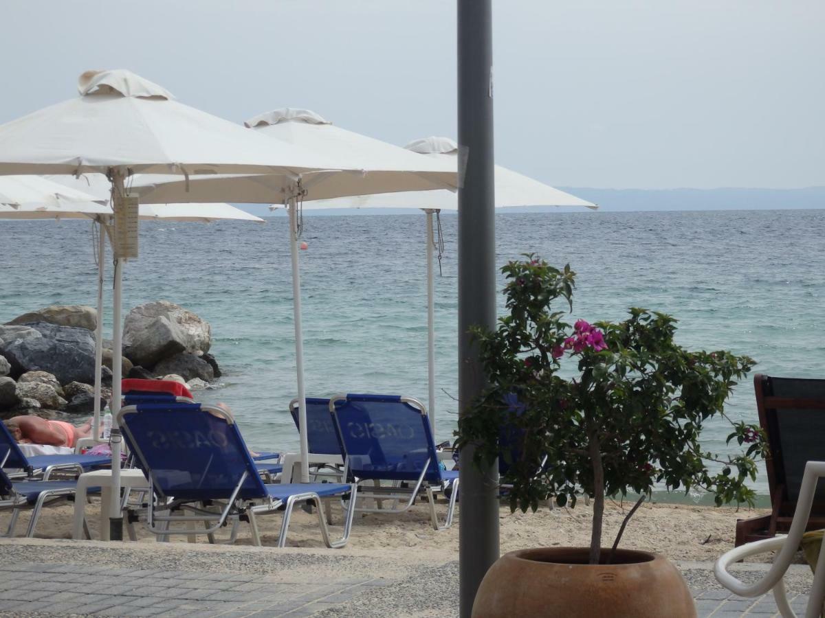 Nikiti Maisonette On The Beach By Luxlikehome Никити Экстерьер фото